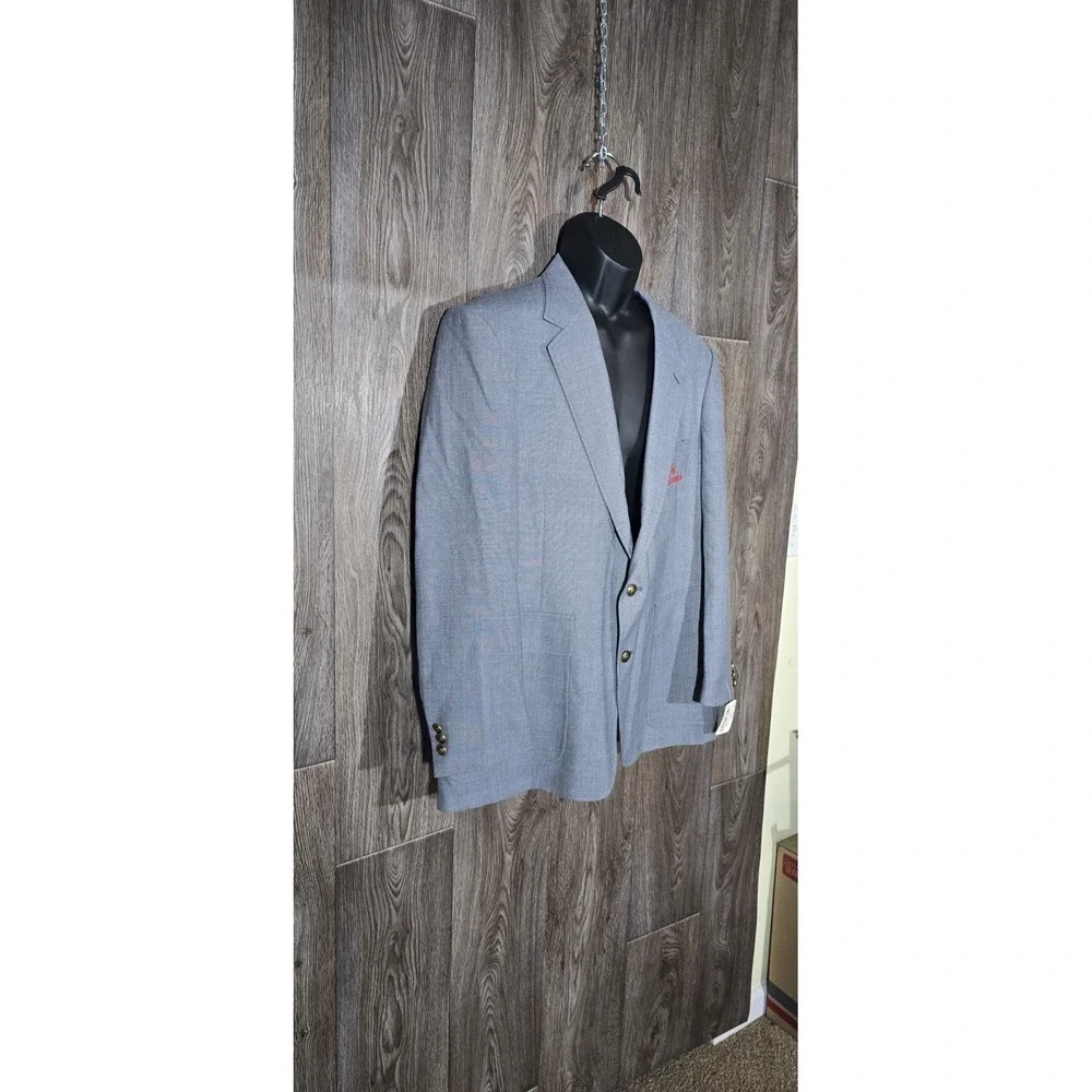 RMC Regent Blazer Old Milwaukee‎ Employee Uniform Gray Men's 44R Vintage NWT